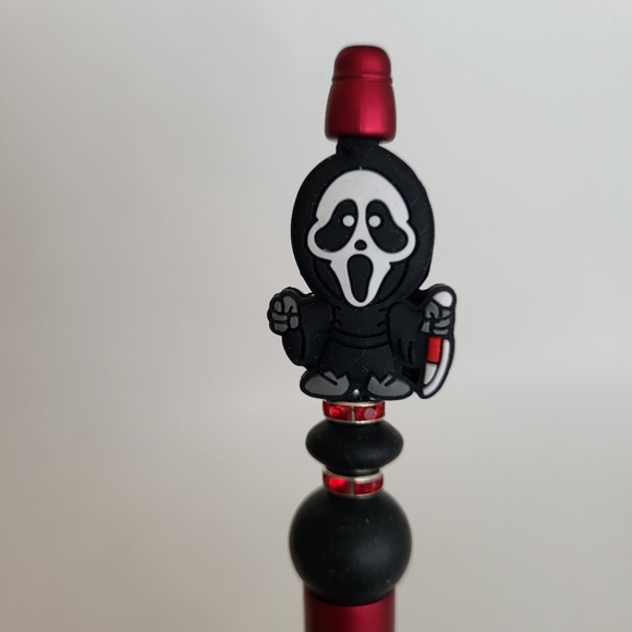 Beaded Pen Ghostface Vampire Bat Pennywise Ghost Halloween Scary - Picture 3 of 5